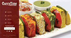 Desktop Screenshot of currytimecuisine.com